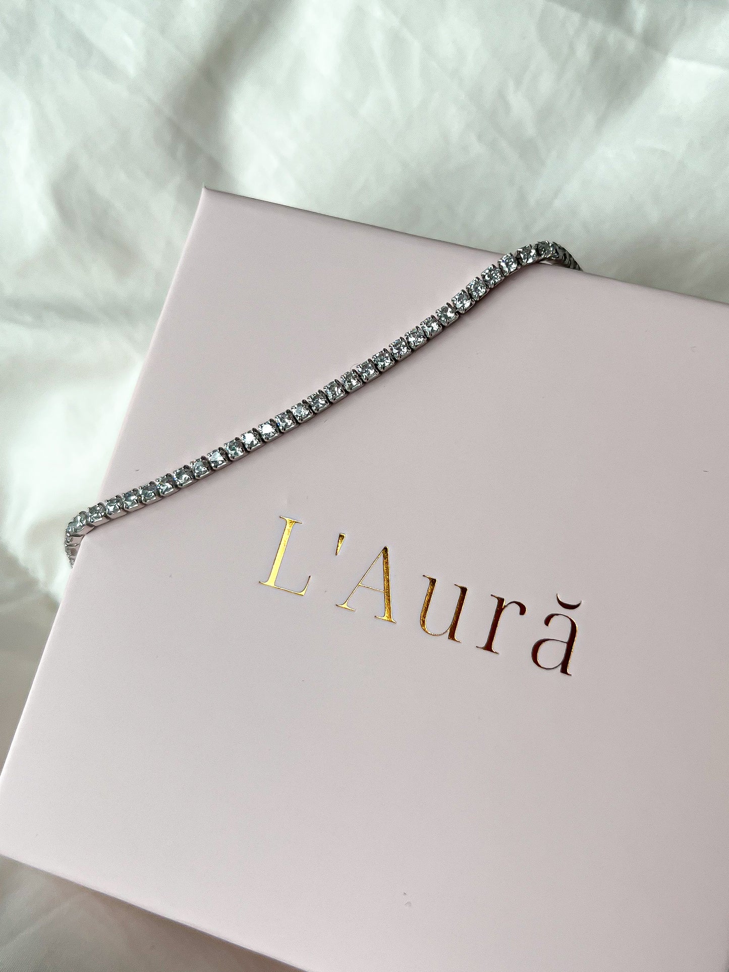 Silver Tennis Bracelet