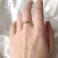 Aquamarine Zircon Maia Ring