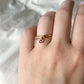 Ruby Zircon Daphnē Ring