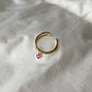 Ruby Zircon Daphnē Ring