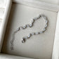 Silver Teardrop Bracelet