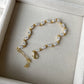 Gold Teardrop Bracelet